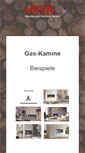 Mobile Screenshot of hamburger-kamine.de